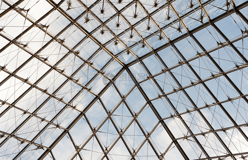 玻璃屋顶天花板绳索建筑建筑学建造图片