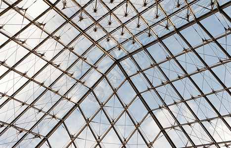 玻璃屋顶天花板绳索建筑建筑学建造背景图片