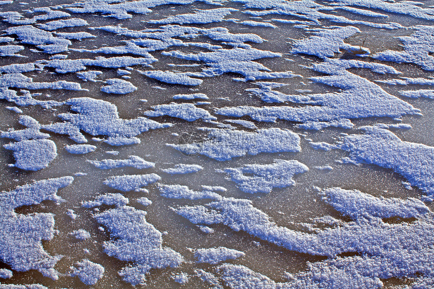 斯诺的质地宏观水晶粒状白色季节蓝色阳光阴影图片