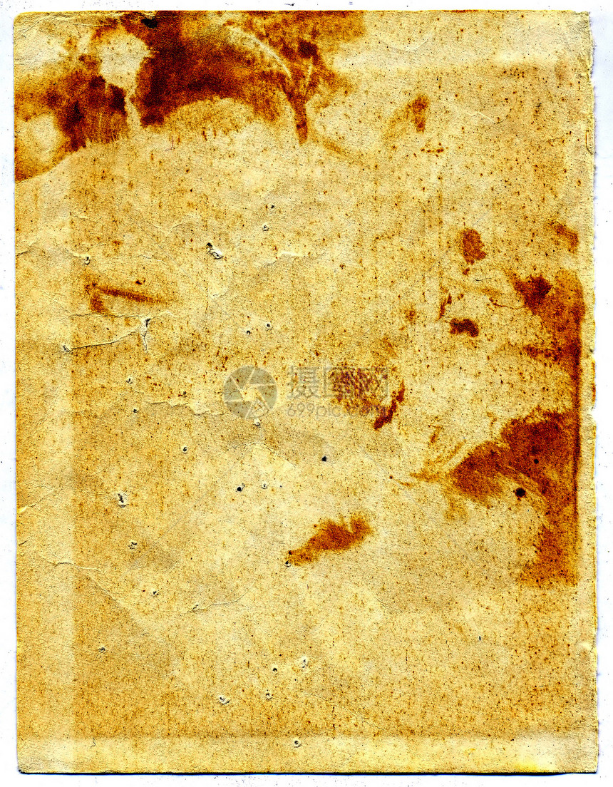 长年纸棕褐色框架羊皮纸莎草磨损帆布手稿发黄裂缝纸板图片