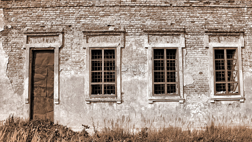 被摧毁的房屋艺术殖民玻璃建筑建筑学黏土女士石头橙子废墟图片