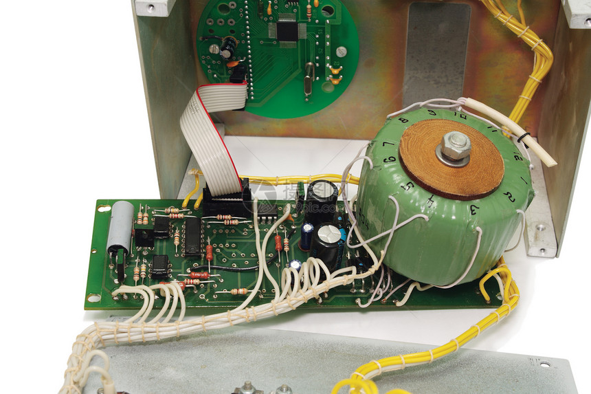拆卸器械电气控制维修服务技术旋钮变压器电路板电线工程图片