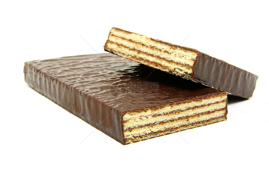 巧克力华饼甜点小吃产品晶圆傻事胡扯糖果白色金字塔奶油图片