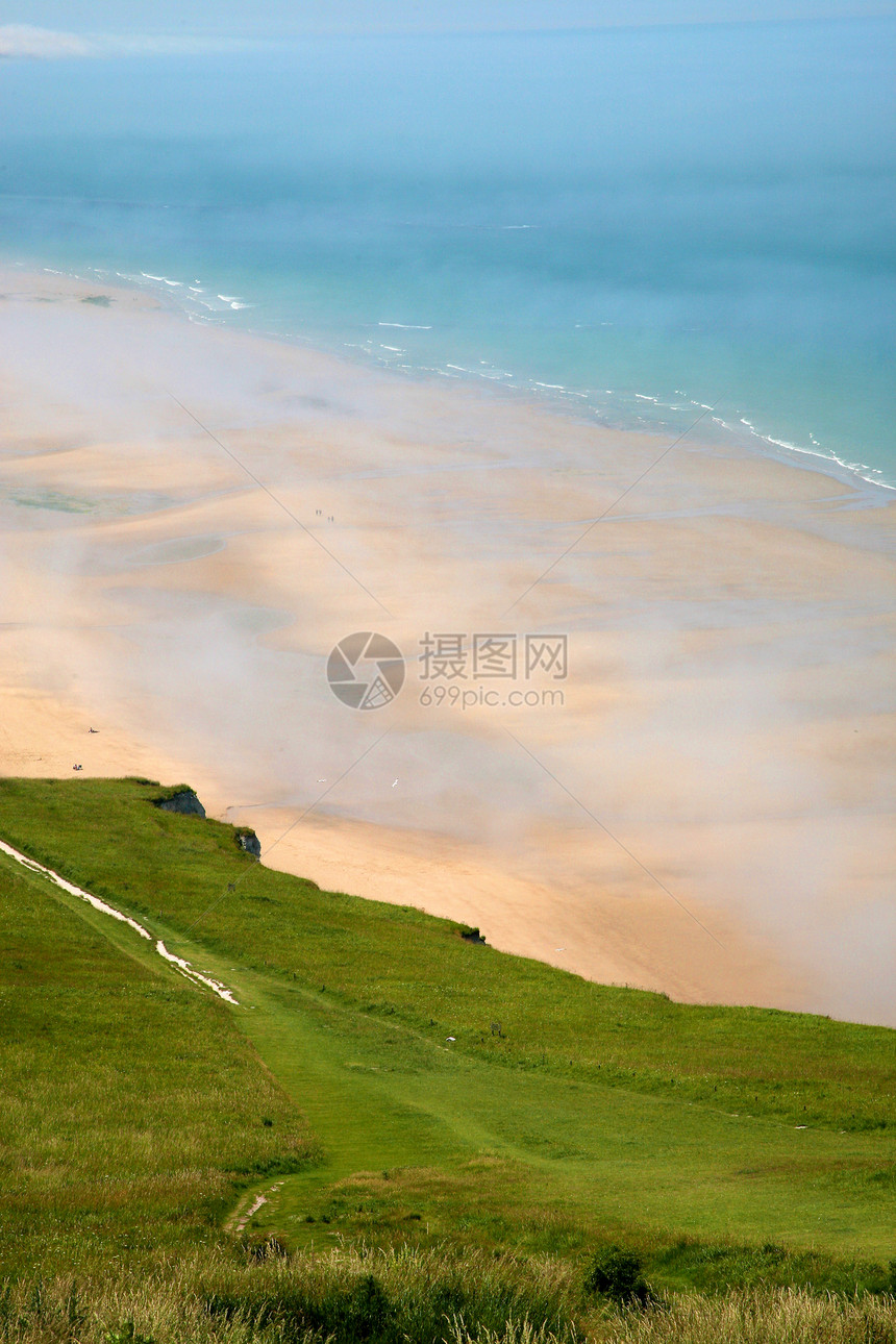 GrisNez上尉地标海岸风景地平线天空海洋岩石荒野海岸线旅行图片