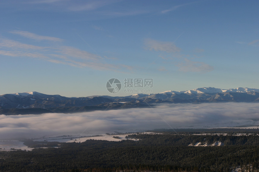 斯洛瓦基亚的景观森林风景公园全景山脉地区图片