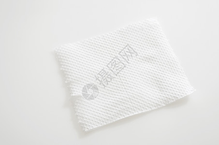 组织纸白色精料吸水性卫生纸卫生薄纱背景图片
