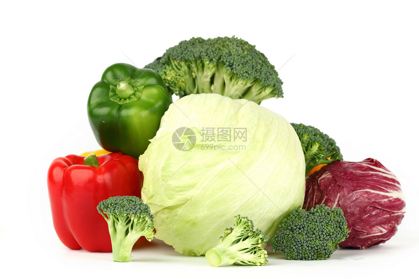 蔬菜堆胡椒工作室土豆食物饮食沙拉菜花韭葱辣椒农作物图片