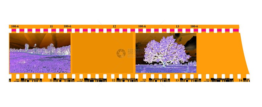 相机胶片娱乐视频屏幕卷轴照片摄影橙子艺术渲染磁带图片