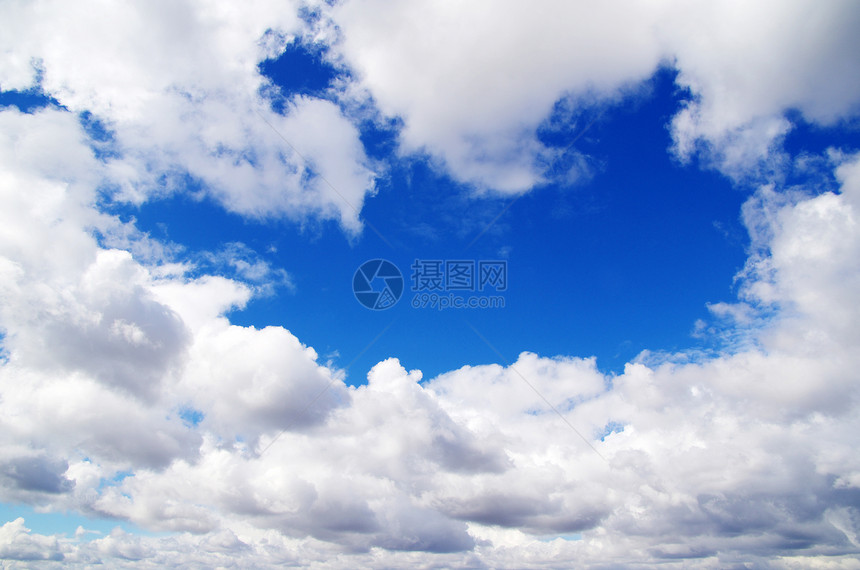 蓝蓝天空天气太阳天堂晴天季节多云全球白色射线季节性图片