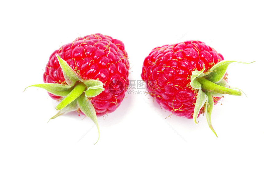 树莓草莓果味花园饮食养分宏观食物绿色红色甜点覆盆子图片