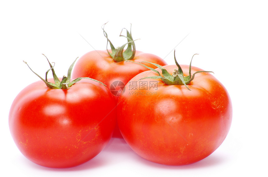 番茄绿色水果白色蔬菜红色图片
