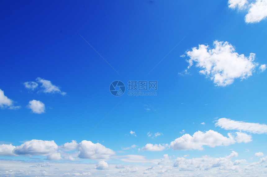 蓝蓝天空环境柔软度气候白色天气天际场景阳光自由云景图片