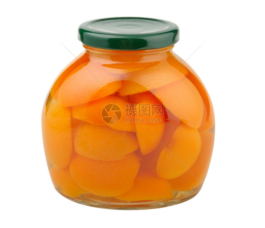 玻璃罐里加杏子图片
