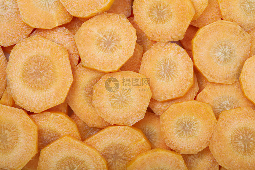 胡萝卜切片橙子饮食蔬菜萝卜食物图片