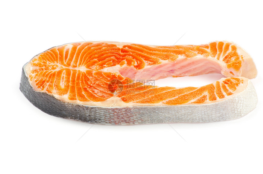 鲑鱼美食海洋市场海鲜橙子牛扒鳟鱼图片