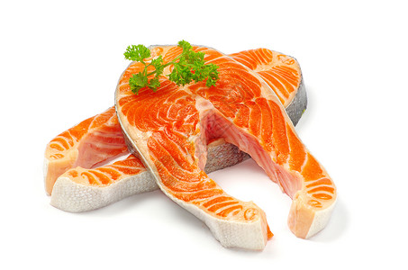 鲑鱼海鲜市场牛扒海洋鳟鱼橙子美食高清图片