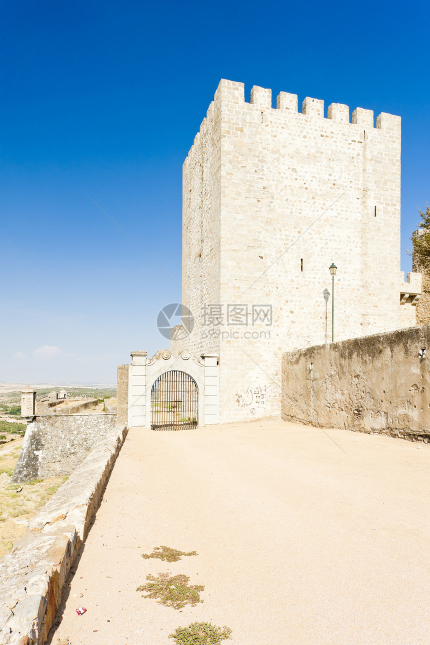 葡萄牙阿伦乔埃尔瓦斯城堡图片