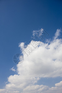 云白色背景外观蓝色天空插图背景图片