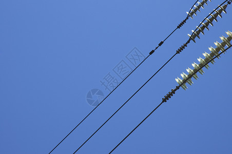 高压直线劳动领带天空电气化电压概念技术对角线蓝色生活背景图片