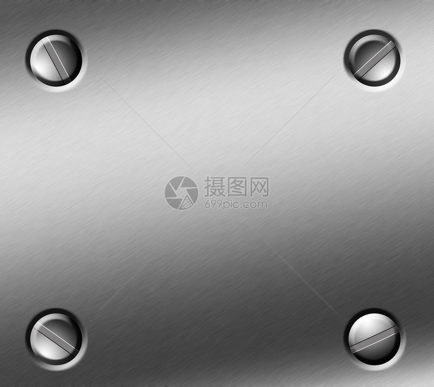 空名牌材料柜台样本程式化螺栓概念银色金属光泽反抗图片