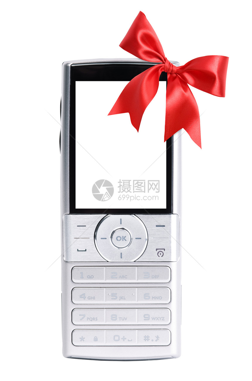 手机短信惊喜技术金属宏观白色灰色屏幕钥匙红色图片