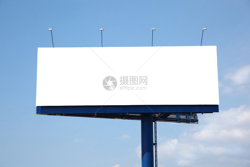 白屏幕屏幕控制板天空广告横幅白色图片