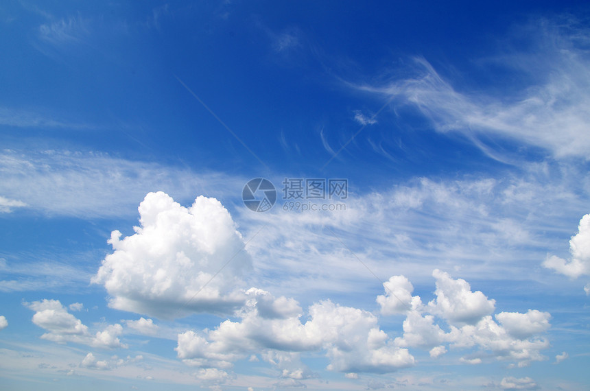 蓝蓝天空气候云景自由天气美丽臭氧天堂柔软度天际场景图片