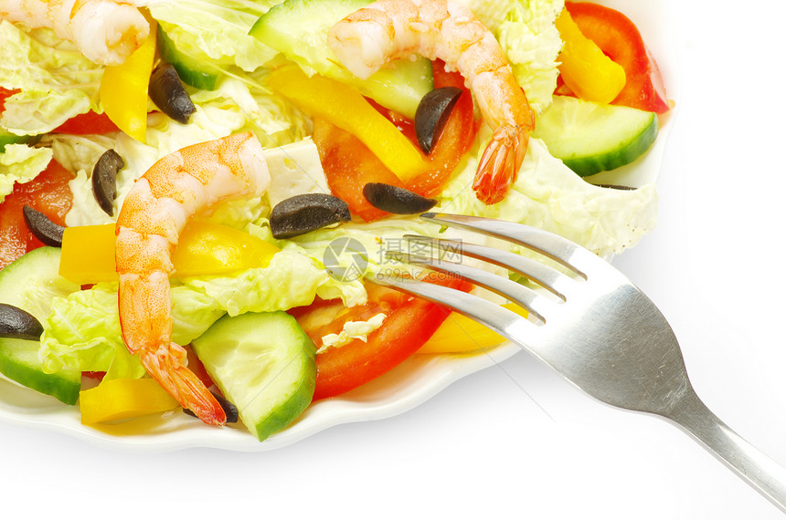 沙拉烹饪饮食起动机营养餐饮小吃贝类树叶宏观食物图片