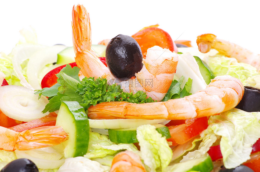 沙拉树叶起动机午餐宏观小吃胡椒食物青菜重量损失图片