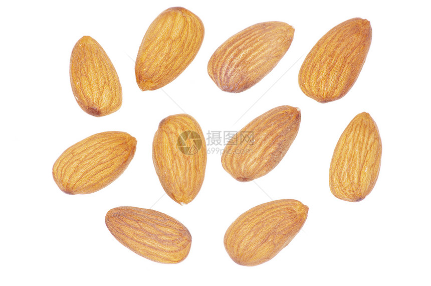 杏仁植物水果种子小吃白色团体核心棕色食物盐渍图片
