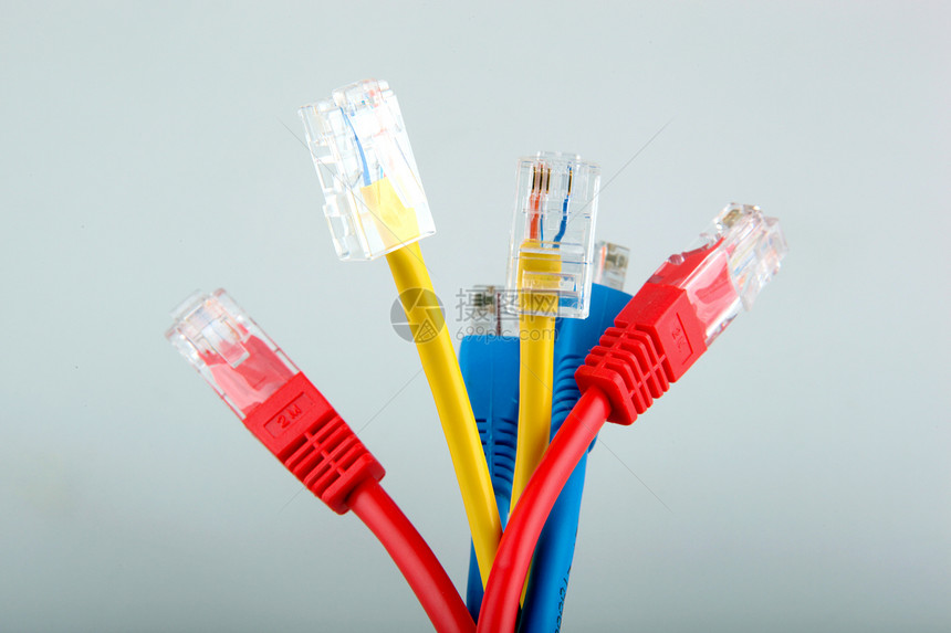 以太网网络电缆计算机金属上网团体管子网线局域网电脑社区技术图片