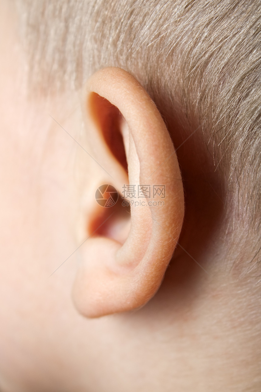 Ear 宏卫生八卦宏观男性洞察力保健听力援助孩子头发图片