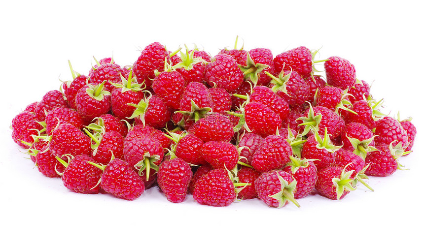树莓草莓红色花园叶子养分活力果味饮食宏观覆盆子甜点图片