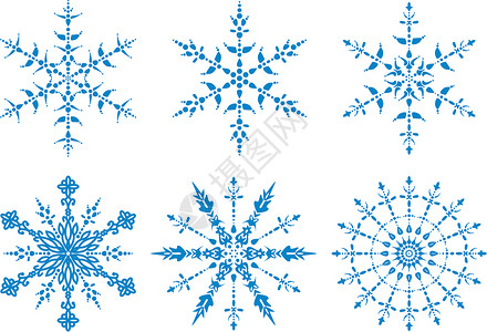 矢量雪花墙纸季节性艺术品插图蓝色薄片问候语庆典天气背景图片