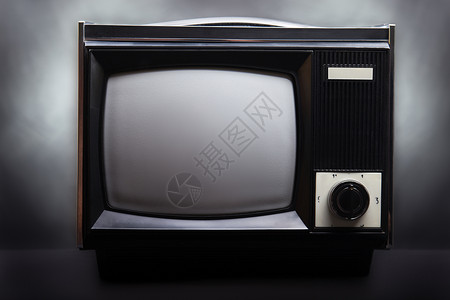 Retro电视屏幕风格电气视频粮食展示云纹框架广播古董投影背景图片