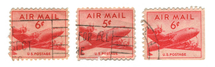 美国发行的三套旧邮票 6%图片
