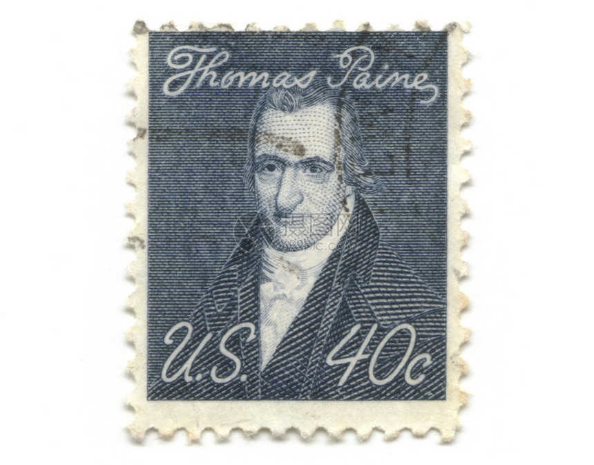 40%的美国邮票(40美元)图片