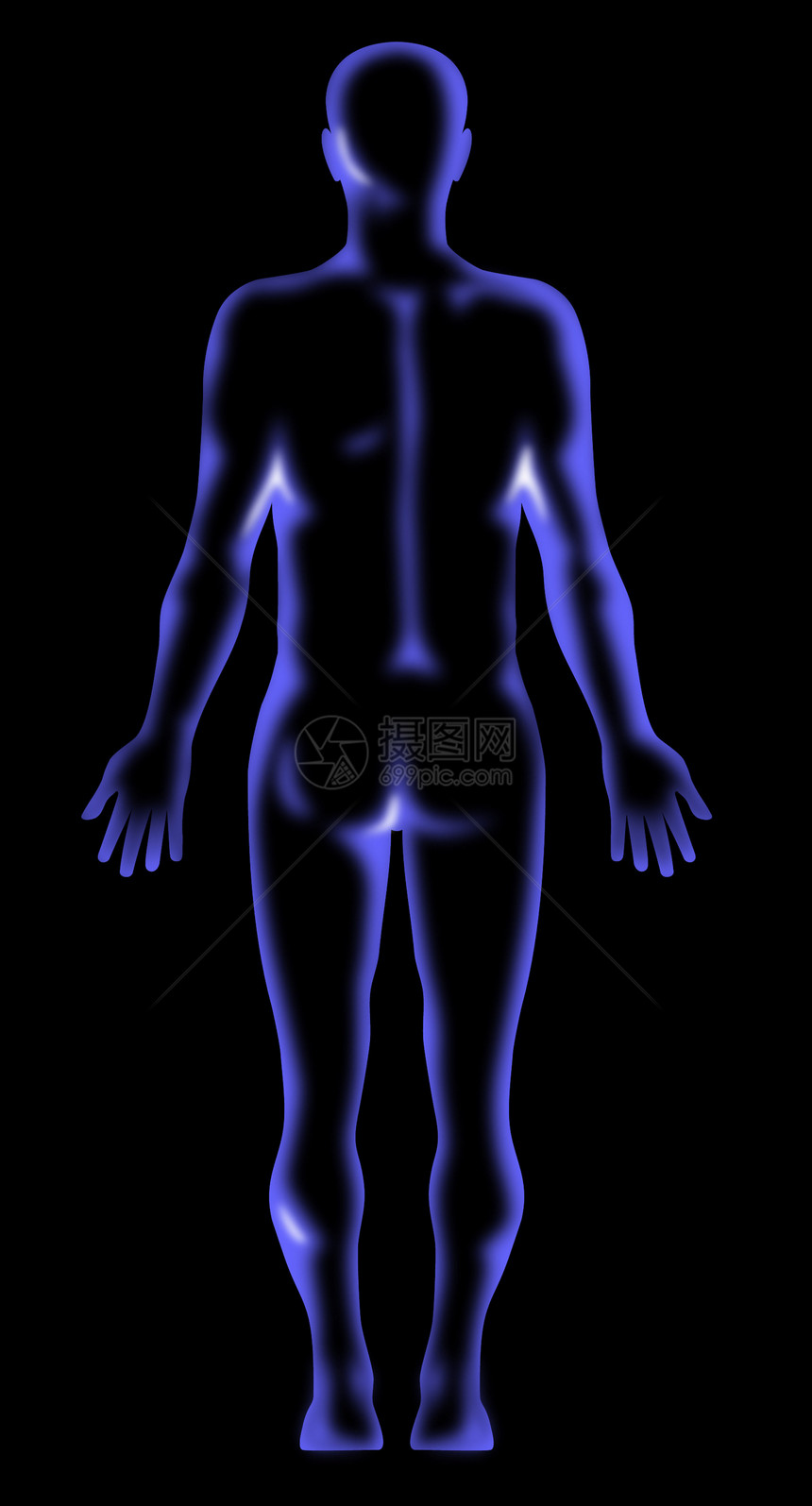 男性人体解剖立体背景解剖学男人插图黑色x光图片