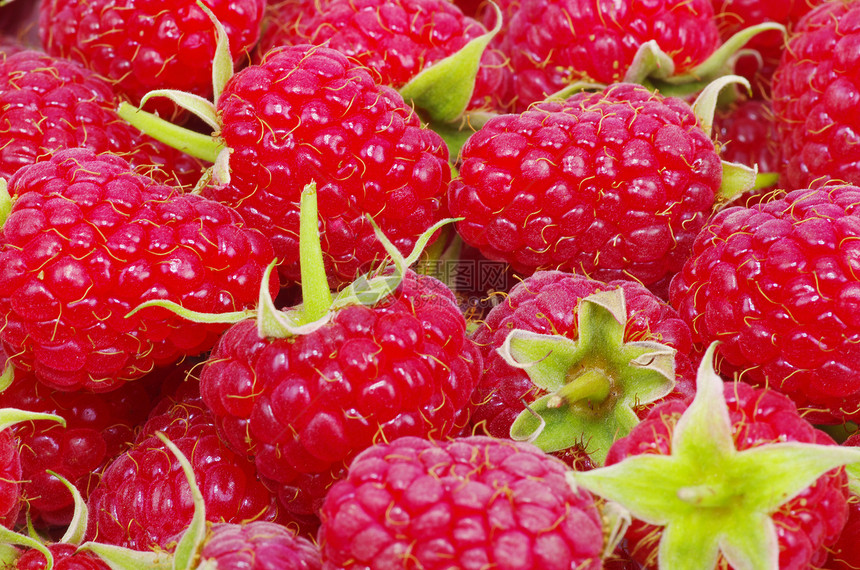 树莓草莓浆果活力美丽果汁饮食白色水果食物覆盆子红色图片