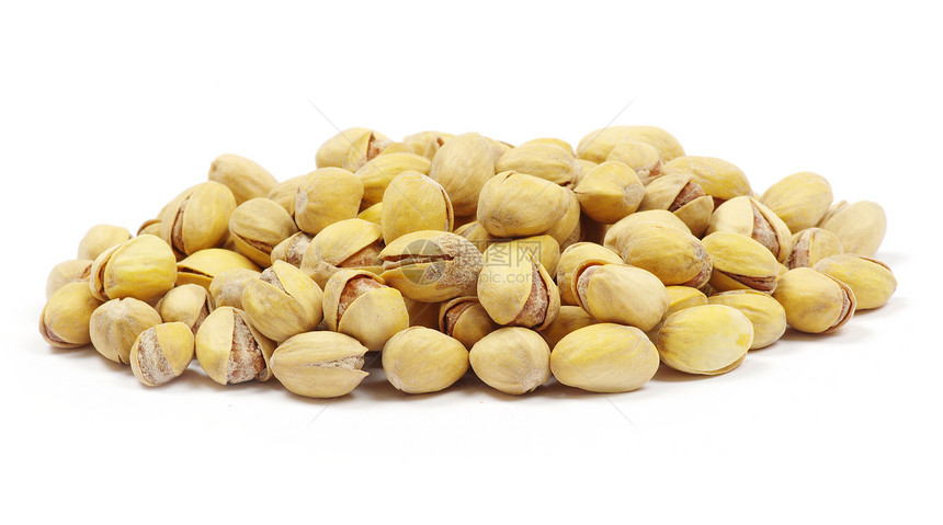 Pistachios 螺旋藻美食盐渍蔬菜开心果坚果团体食物核心种子水果图片