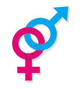 相通男 女符号男性粉色女性男人联盟性别女士背景