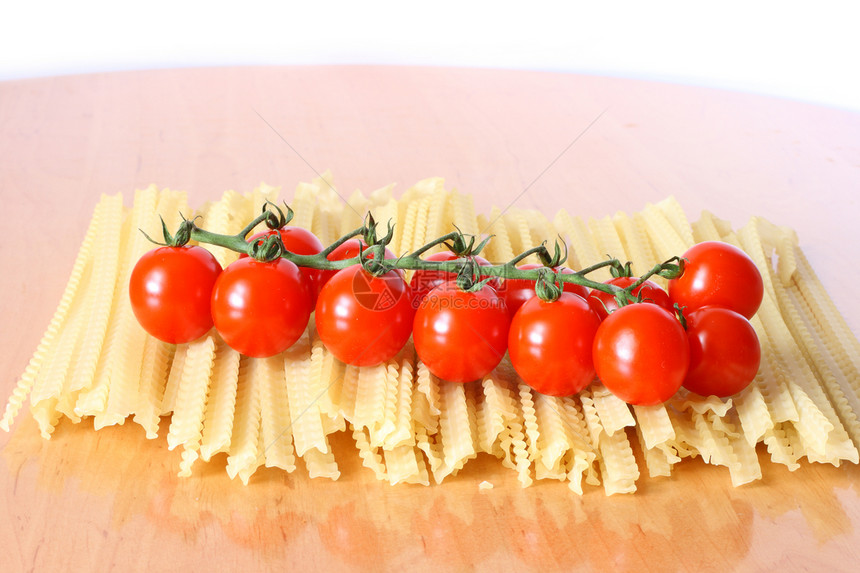 红西红番茄烹饪营养美食挂面食物红色面条图片
