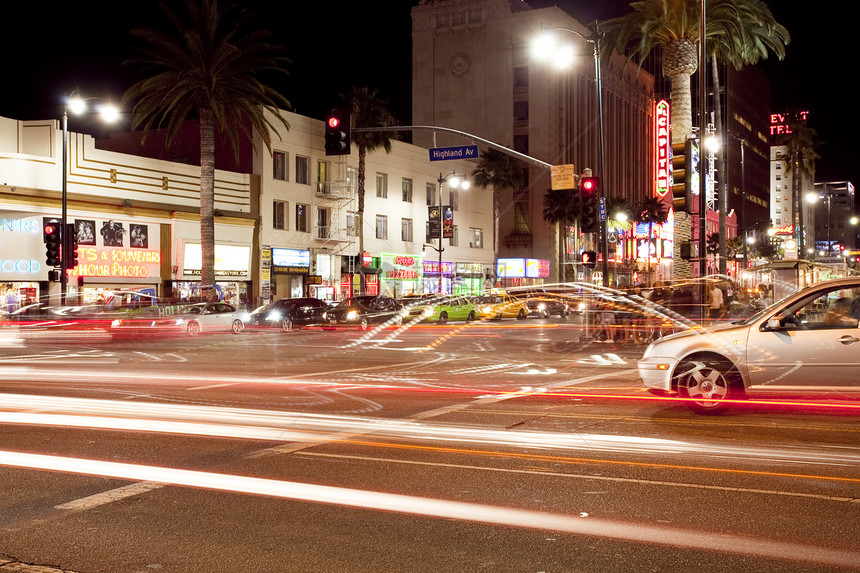 好莱坞和高地大道图片