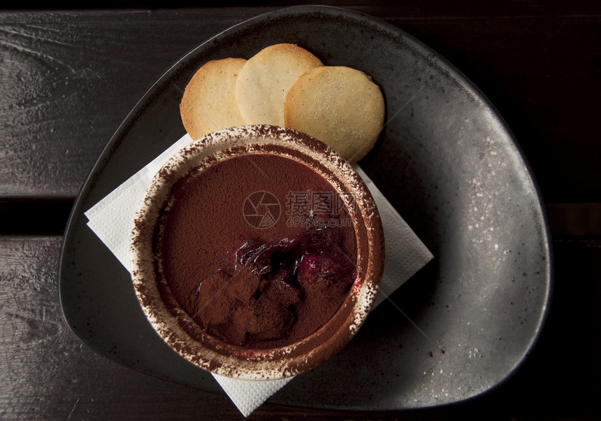 巧克力甜点奶油状可可餐厅奶油食物棕色美食烹饪黑色饼干图片