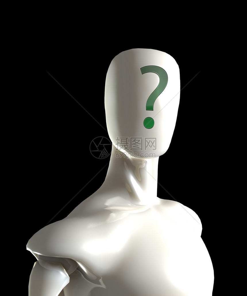 提问感情指示牌胸部困惑质疑白色脖子图片