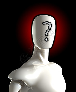 提问文字胸部指示牌白色质疑感情脖子困惑背景图片