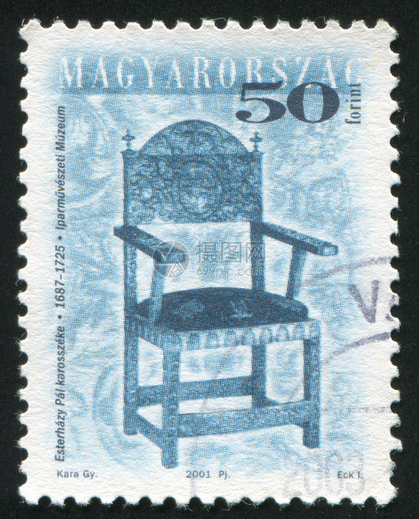 古董椅风格艺术工艺装饰邮资木头奢华邮票明信片集邮图片