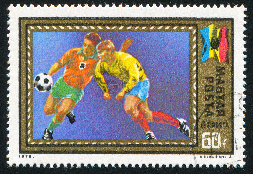 足球男性体育场杯子邮资运动员历史性旗帜集邮邮票游戏图片