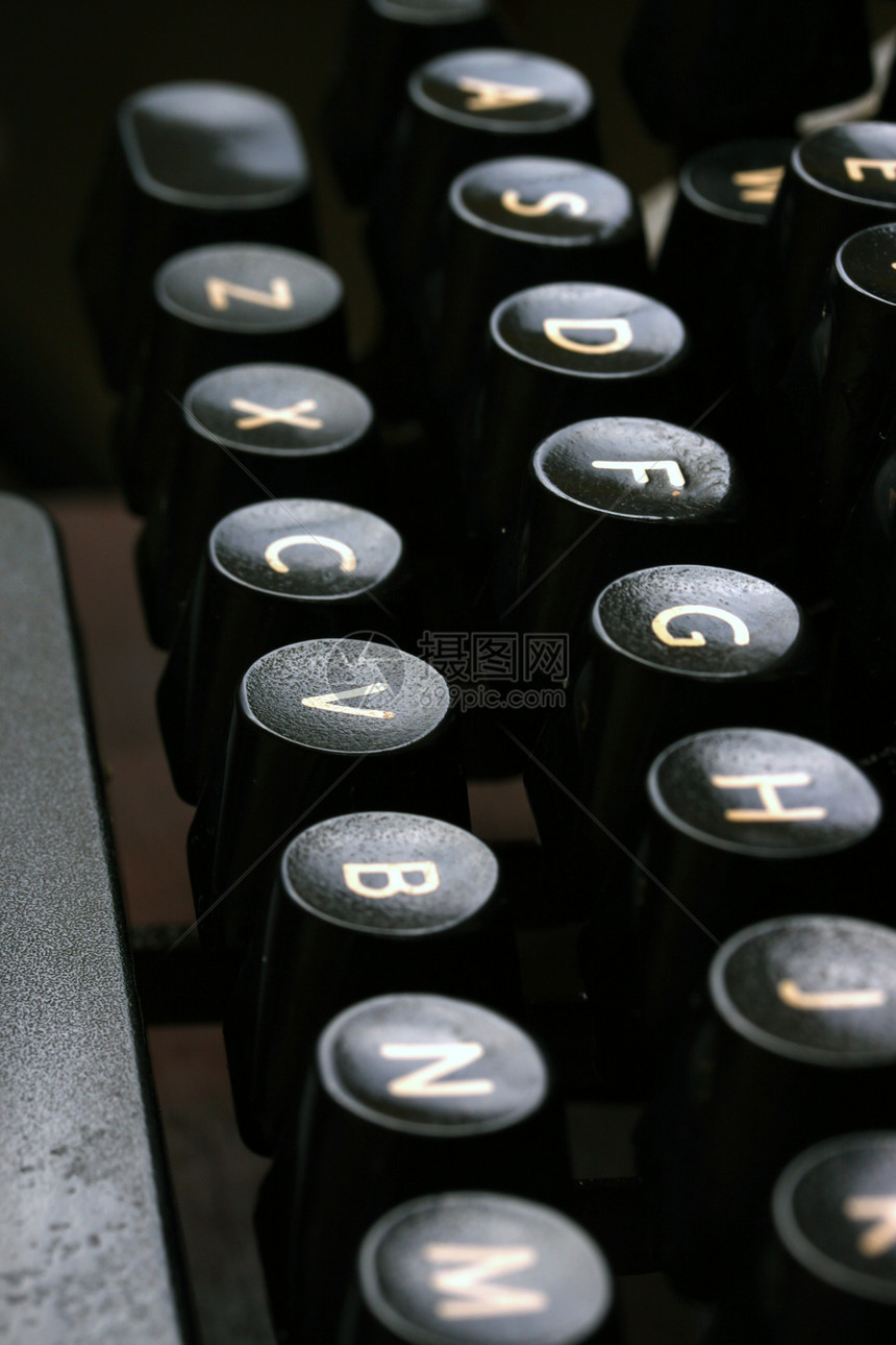 打字机创造力办公室钥匙金属文档机器墨水报告打印工作图片