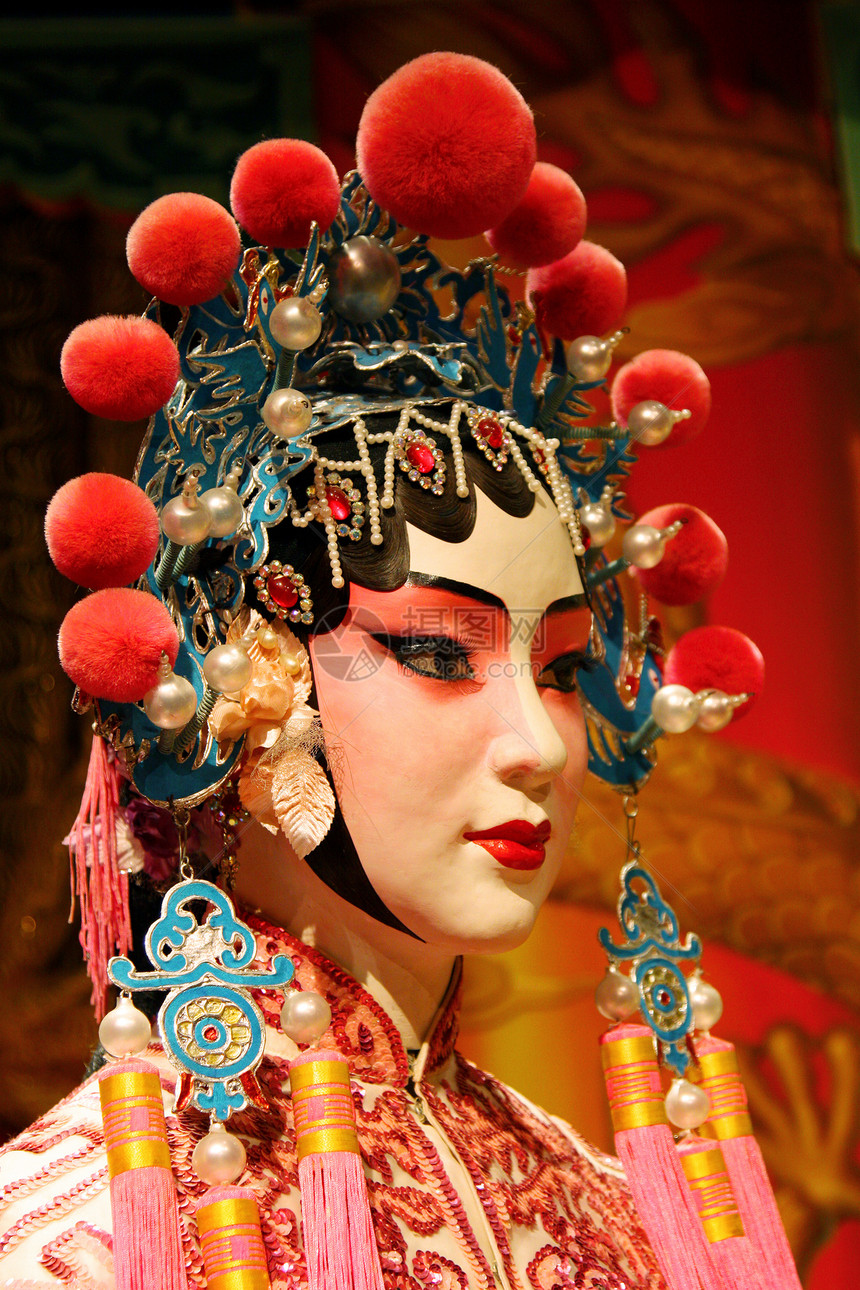 广东歌剧木偶文化女士娱乐艺术唱歌节日旅游男人服饰演员图片